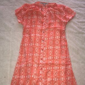 Collective Concepts orange summer dress